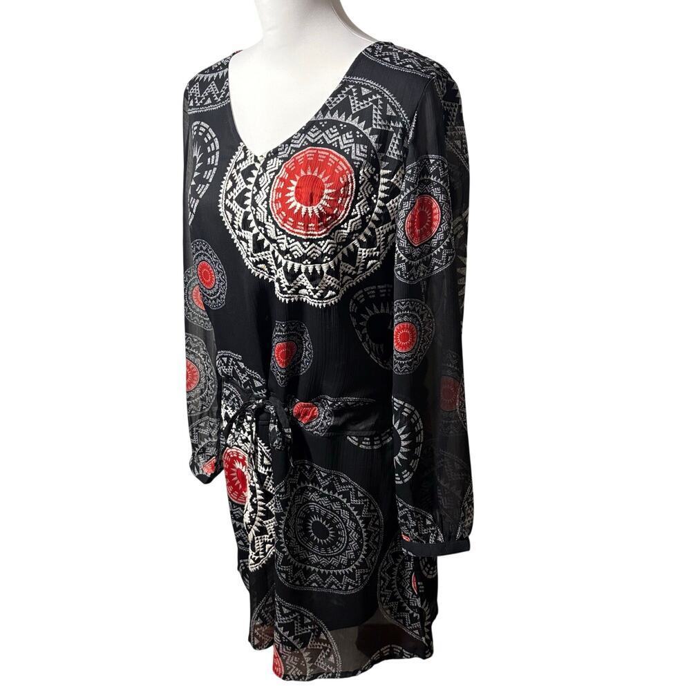 Desigual Boho Mandala Print Dress ✨ Size 40 - Picture 4 of 12